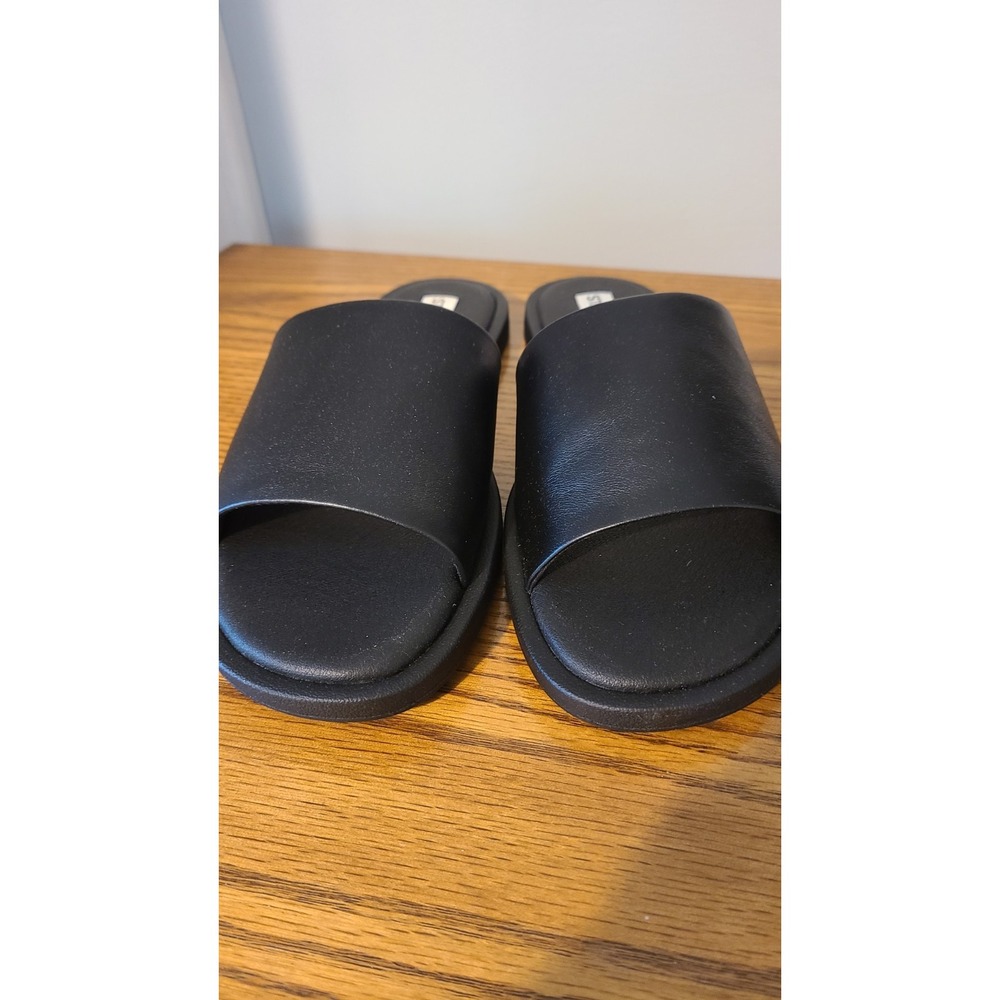 Size 7.5 - Steve Madden KAYA - Black Leather